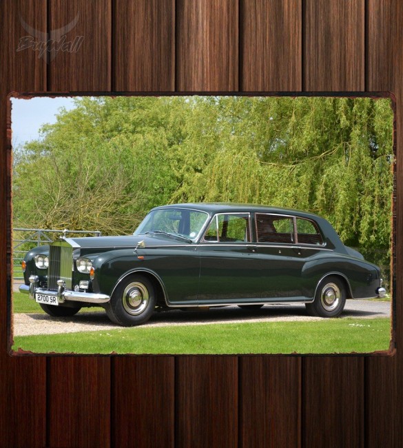 Металлическая табличка Rolls-Royce Phantom VI Металлическая табличка Rolls-Royce Phantom VI